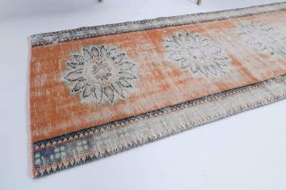 Antique Distressed Runner Rug - Thumbnail