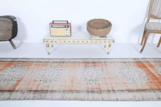 Antique Distressed Runner Rug - Thumbnail