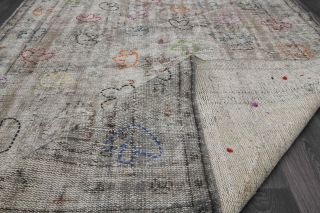 1950s - Custom Design Vintage Rug - Thumbnail