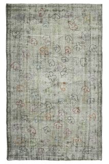 1950s - Custom Design Vintage Anatolian Rug - Thumbnail