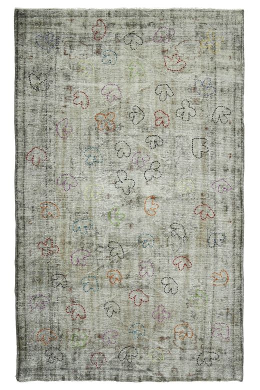 1950s - Custom Design Vintage Anatolian Rug