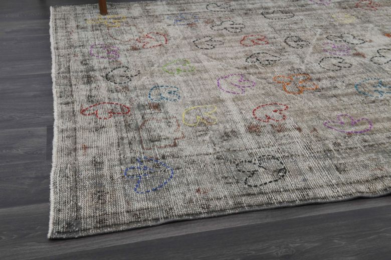 1950s - Custom Design Vintage Anatolian Rug