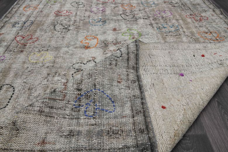 1950s - Custom Design Vintage Anatolian Rug