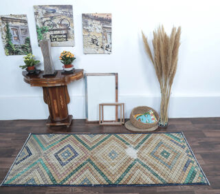 Arzum - Vintage Rug Runner - Thumbnail