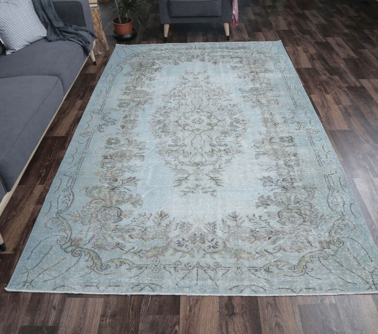 Aurelia - Turquoise Vintage Rug