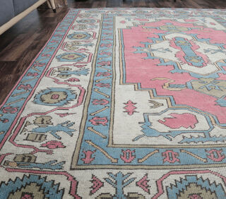 Austyn - Pastel Ethnic Vintage Rug - Thumbnail