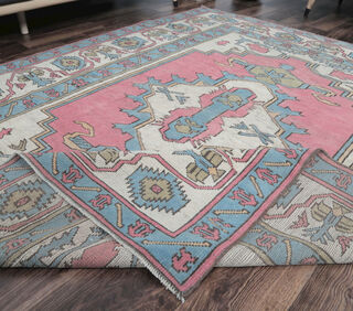 Austyn - Pastel Ethnic Vintage Rug - Thumbnail