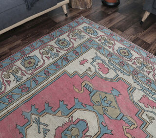 Austyn - Pastel Ethnic Vintage Rug - Thumbnail