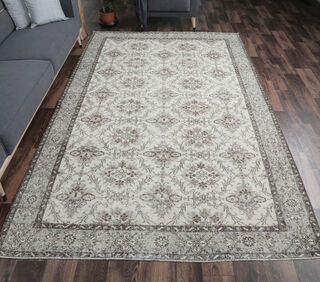 Aydogdu - Turkish Vintage Area Rug - Thumbnail