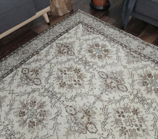 Aydogdu - Turkish Vintage Area Rug - Thumbnail