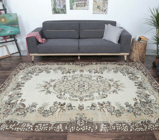 Ayfer - Medallion Vintage Rug - Thumbnail