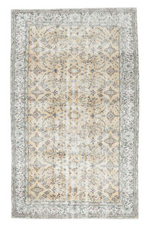 Aygonul - Vintage Floral Rug - Thumbnail