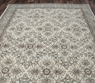 Aykoncuy - Floral Vintage Area Rug - Thumbnail