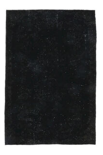 Ayperi - Black Vintage Rug - Thumbnail