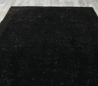 Ayperi - Black Vintage Rug - Thumbnail