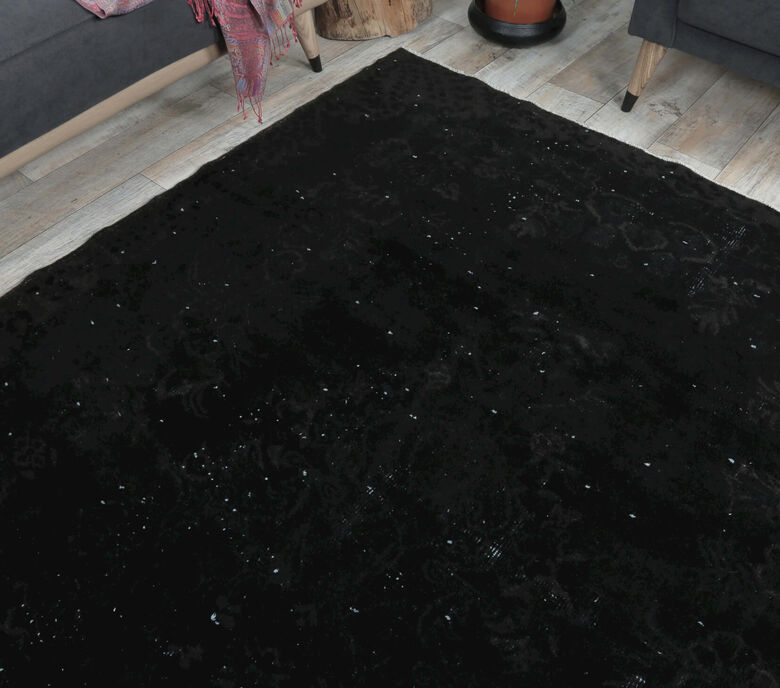 Ayperi - Black Vintage Rug