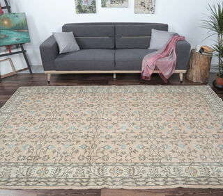 Aysevil - Soft Vintage Rug - Thumbnail