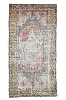 Bagish - Vintage Small Area Rug - Thumbnail