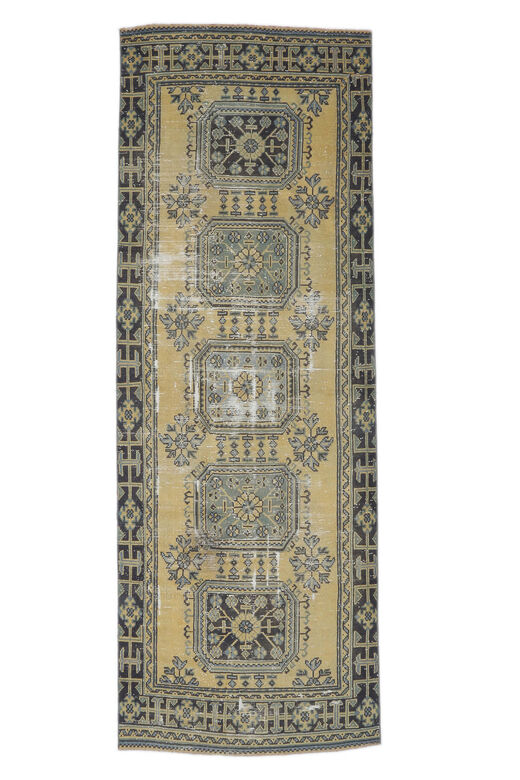 Belgu - Yellow Runner Rug