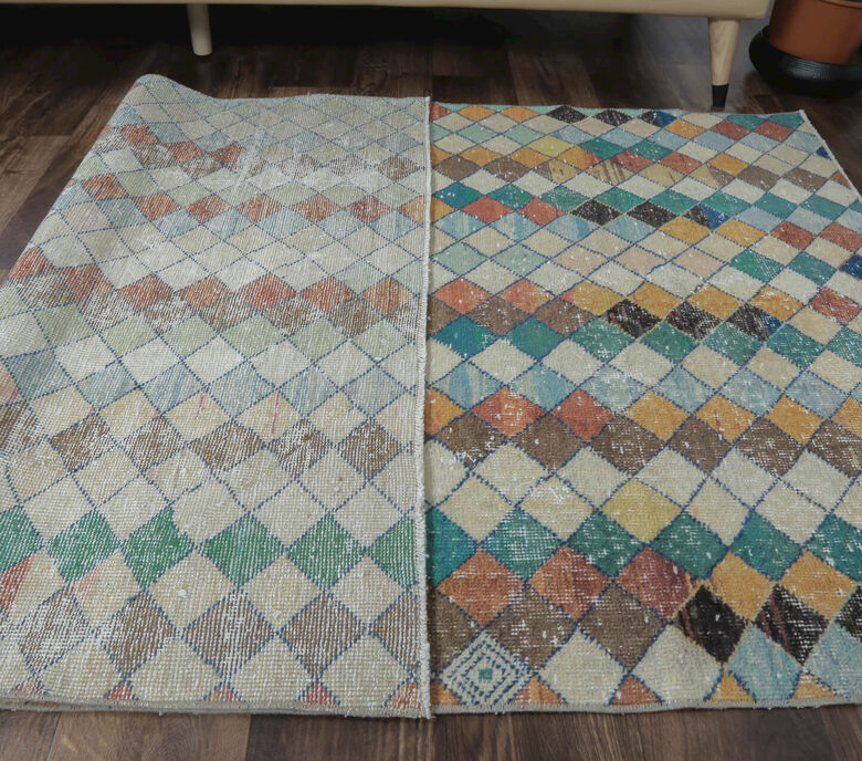 Beran - Retro Vintage Anatolian Rug