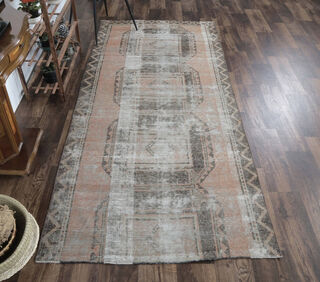 Berceste - Oriental Turkish Kitchen Rug Runner - Thumbnail