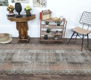 Berceste - Oriental Turkish Kitchen Rug Runner - Thumbnail