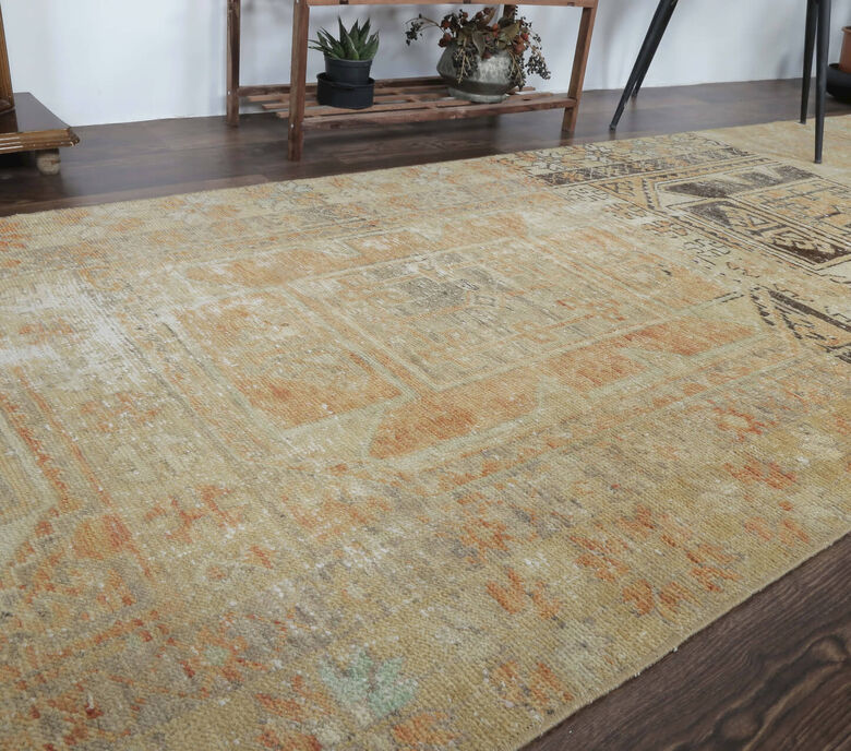 Bercin - Distressed Colorful Runner Rug