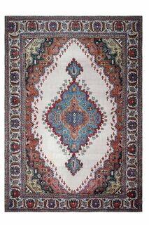 Bohemian Persian Handmade Wool Rug - Thumbnail