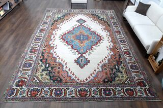 Bohemian Persian Handmade Wool Rug - Thumbnail