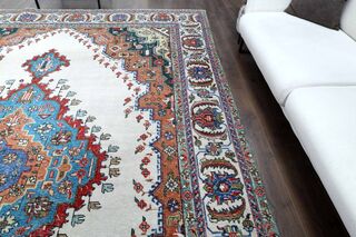 Bohemian Persian Handmade Wool Rug - Thumbnail