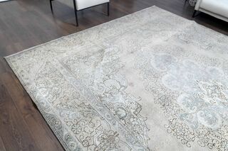 Bohemian Vintage Bohemian 10x13 Wool Persian Rug - Thumbnail