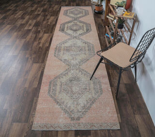 Brinley - Faded Turkish Runner Rug - Thumbnail