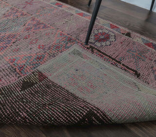 Buglem - Pastel Pink Vintage Runner Rug - Thumbnail