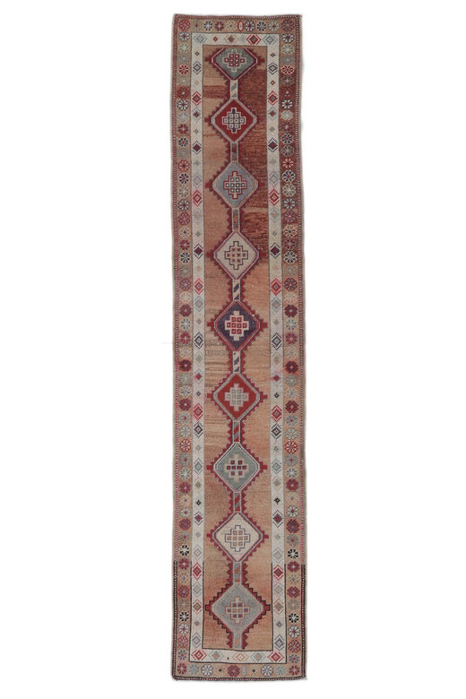 Burcum - Orange Vintage Church Runner