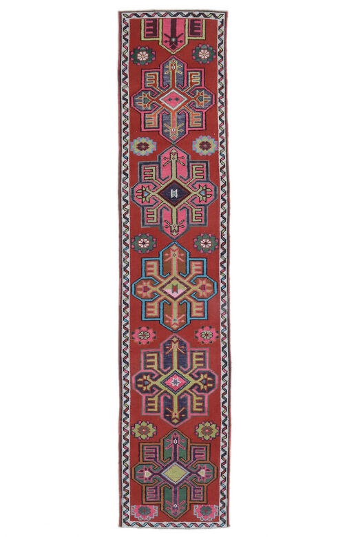 Buse - Kurdish Herki Runner Rug