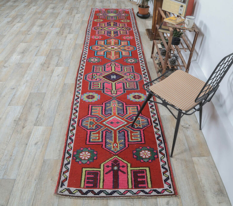 Buse - Kurdish Herki Runner Rug