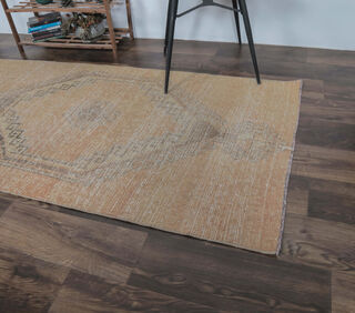 Cacak - Faded Orange Runner Rug - Thumbnail