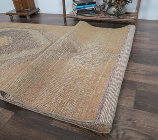 Cacak - Faded Orange Runner Rug - Thumbnail