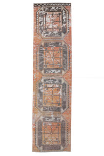 Candash - Oushak Vintage Runner Rug - Thumbnail