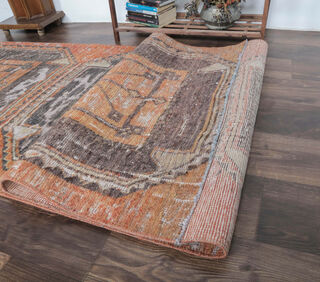 Candash - Oushak Vintage Runner Rug - Thumbnail