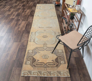 Cataleya - Ancient Persian Runner Rug - Thumbnail