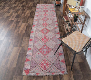 Jewel Colored Runner Rug - Thumbnail