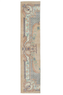 Cokramayul - Rose Gold Half Rug Vintage Runner - Thumbnail