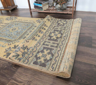 Davina - Oushak Runner Rug - Thumbnail