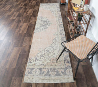 Delaney - Semi-Oriental Runner Rug - Thumbnail