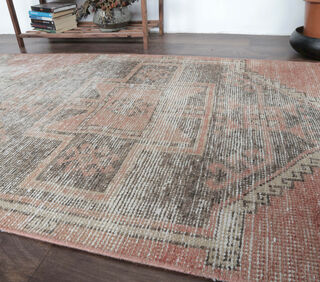 Dide - Distressed Vintage Runner Carpet - Thumbnail