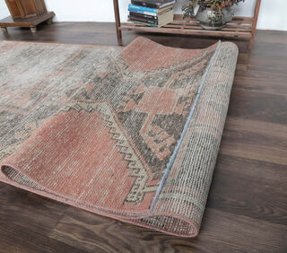 Dide - Distressed Vintage Runner Carpet - Thumbnail