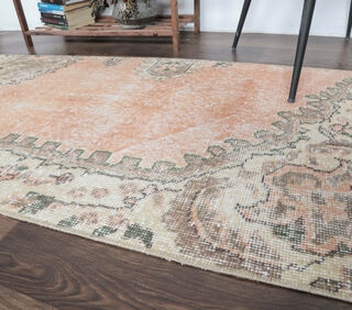 Dies - Faded Orange Runner Rug - Thumbnail