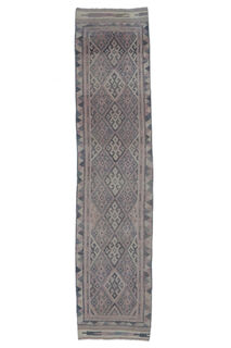 Dilani - Pastel Purple Vintage Runner Rug - Thumbnail