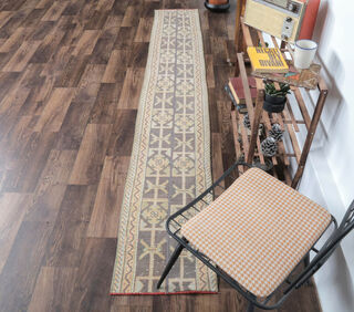 Dilberay - Turkish Patchwork Runner Rug - Thumbnail